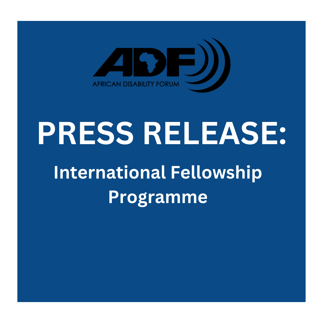Poster says: Press release: international fellowship programme