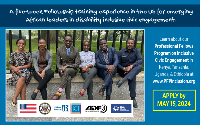 Applications Now Open for the 2025 Professional Fellows Program on Inclusive Civic Engagement