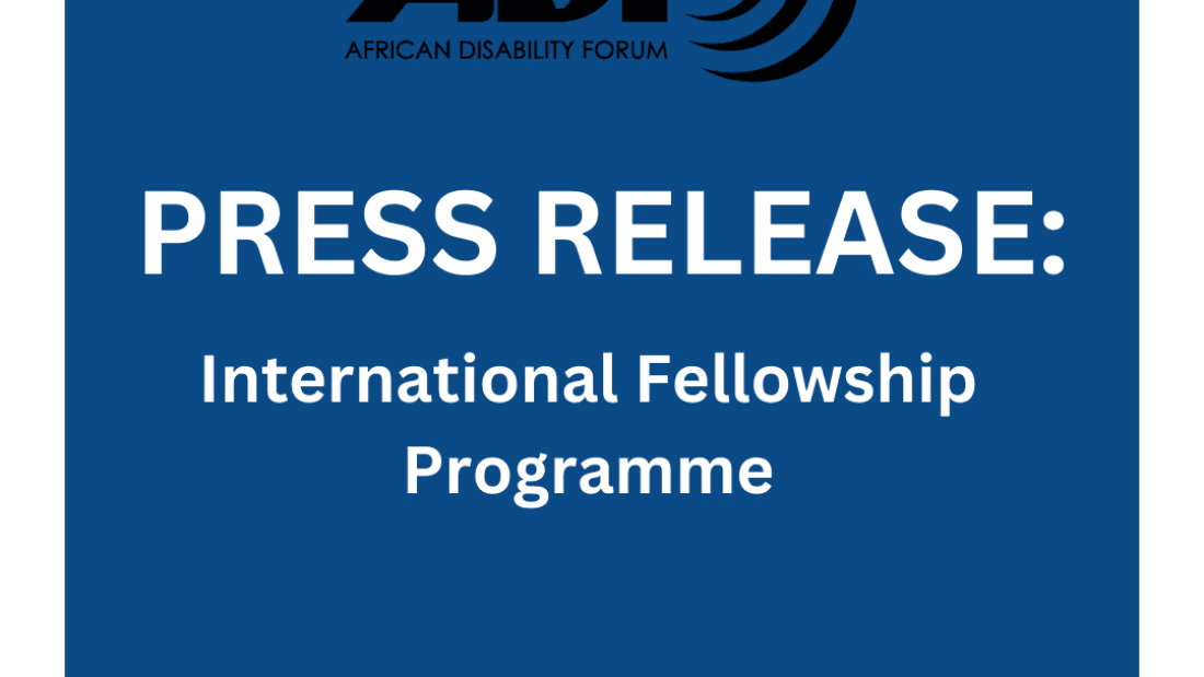 Poster says: Press release: international fellowship programme