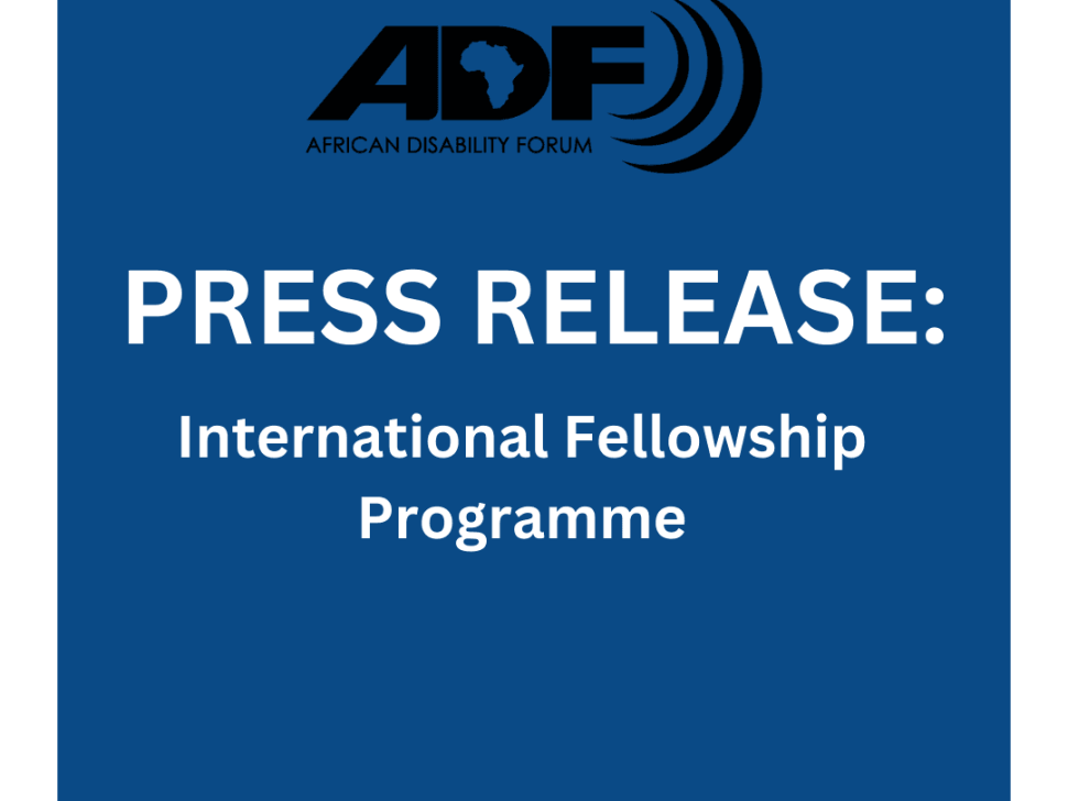 Poster says: Press release: international fellowship programme